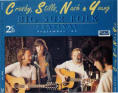 Crosby, Stills, Nash and Young vinyl record albums