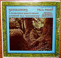 Mendelssohn: A Midsummer Nights Dream Symphony No. 5 "Reformation"