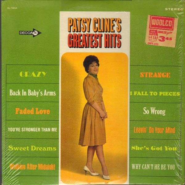 patsy cline greatest hits [lp patsy cline