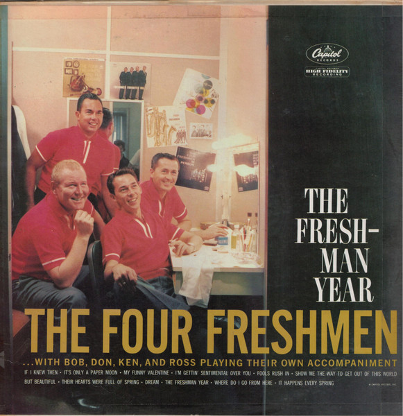 THE FOUR FRESHMEN - The Freshman Year [Vinyl] The Four Freshmen - Disque 33T