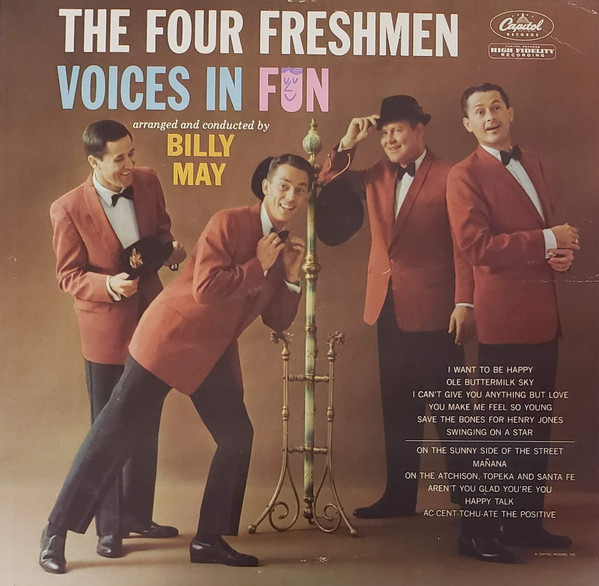 THE FOUR FRESHMEN - Voices In Fun [Record] The Four Freshmen - Disque 33T