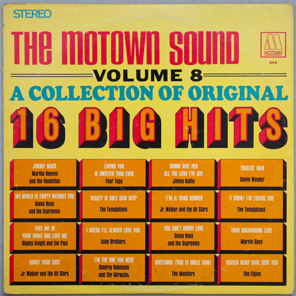 VARIOUS ARTISTS - A Collection Of Original 16 Big Hits Volume 8 [Vinyl] Various Artists - Disque 33T